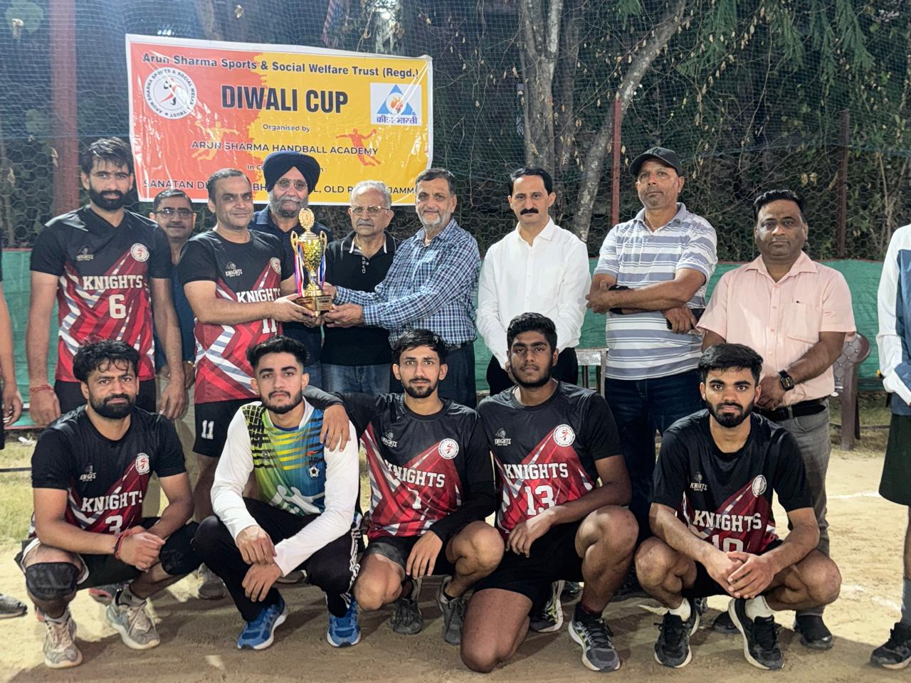 ASHA wins Handball Diwali Cup 